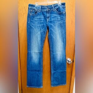 Miss Me Women's Blue Boot Cut Jeans -Size 34